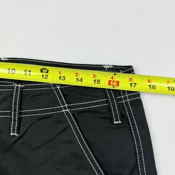 True Religion Men's Straight Leg Outline Jet Black Cargo Pants 32x32 NWT $159.00 - Picture 9 of 12